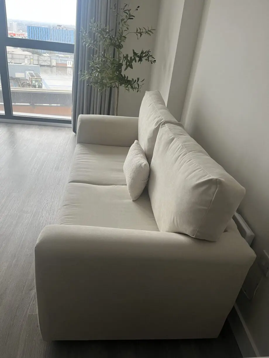 Brand new beige sofa