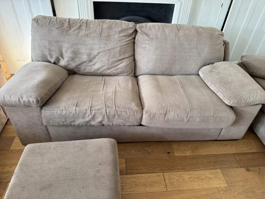Sofolgy sofa set (inc sofa bed) from illusion range with fully removal cushions
