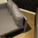 Amazon Brand Grey L-Shaped Corner Sofa with Right Side Chaise and Pull Out Sofa Bed