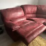 Modular 5 Seat Fabric Corner Sofa With Recliners