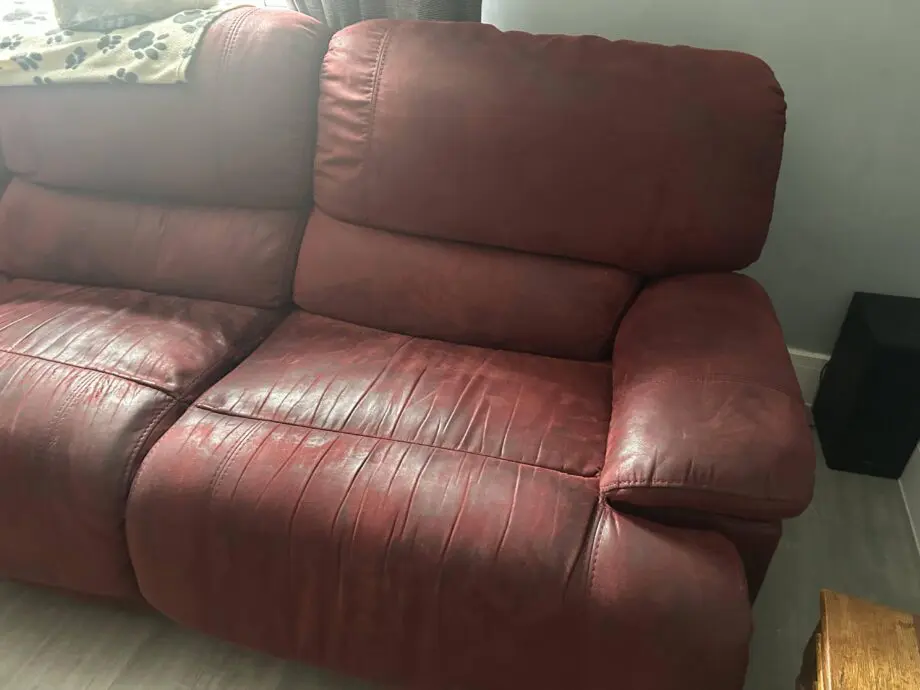 Modular 5 Seat Fabric Corner Sofa With Recliners