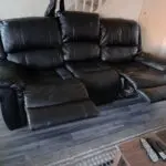 DFS BLACK NEW RECLINER SOFA SETS