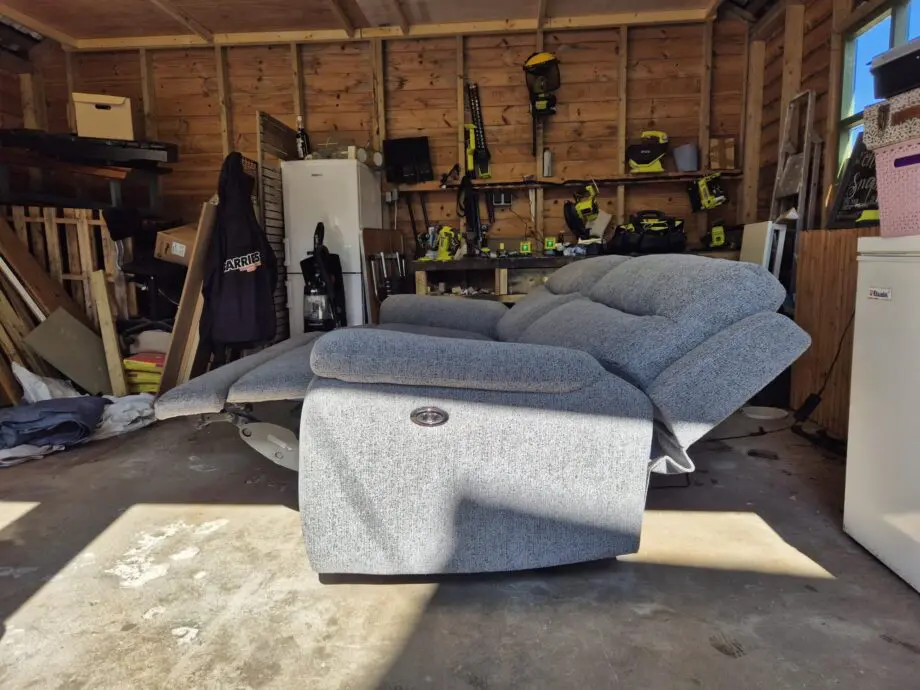Burrell 3 Seater Power Recliner Sofa