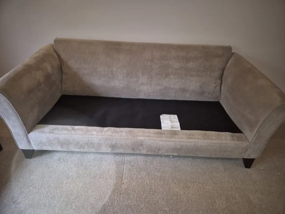 Debenhams fyfield taupe 2 x 3 seater sofas