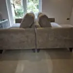 Debenhams fyfield taupe 2 x 3 seater sofas