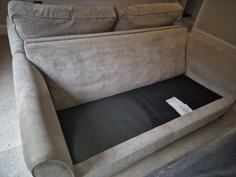 Debenhams fyfield taupe 2 x 3 seater sofas