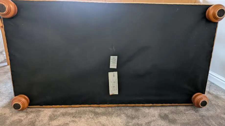 2 seat leather chesterfield sofa