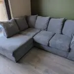 Sofa Club Grey Chelsea Relaxed Linen Left Corner Sofa