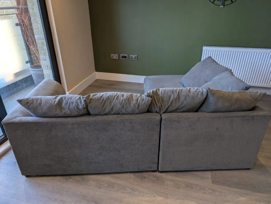 Sofa Club Grey Chelsea Relaxed Linen Left Corner Sofa