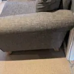 SCS 2 x Grey 2 seater sofa