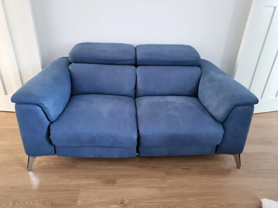 Dark blue sofa