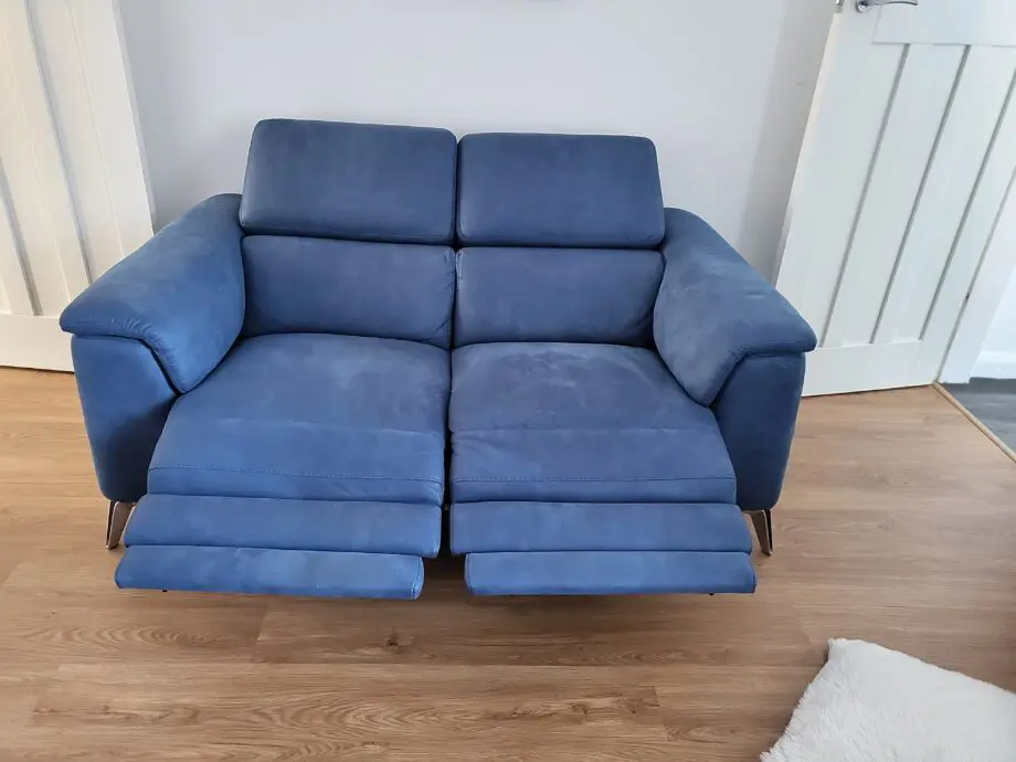 Dark blue sofa