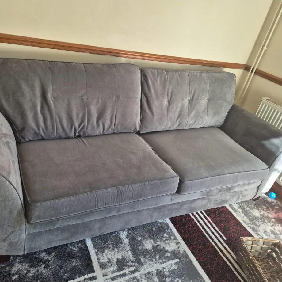 DFS 4 Seater Grey Orka Sofa