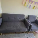 Argos Home Evie Fabric 2 Seater Sofa in a Box - Charcoal