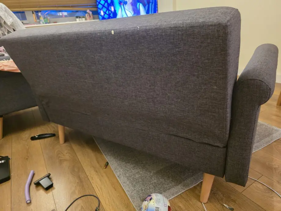 Argos Home Evie Fabric 2 Seater Sofa in a Box - Charcoal