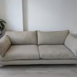 Brioche Sofa Beige Three seater
