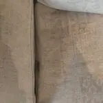 Beige sofa with 2 recliners