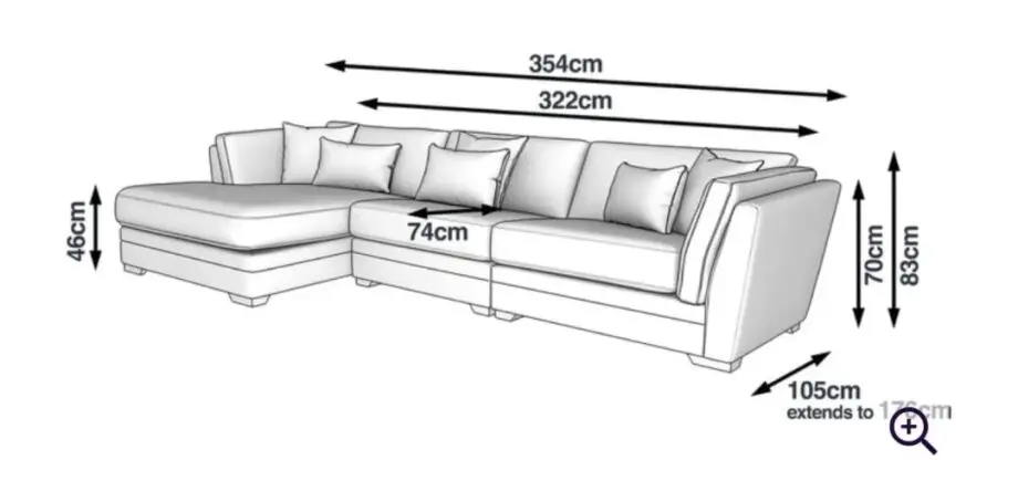 Dfs long beach sofa