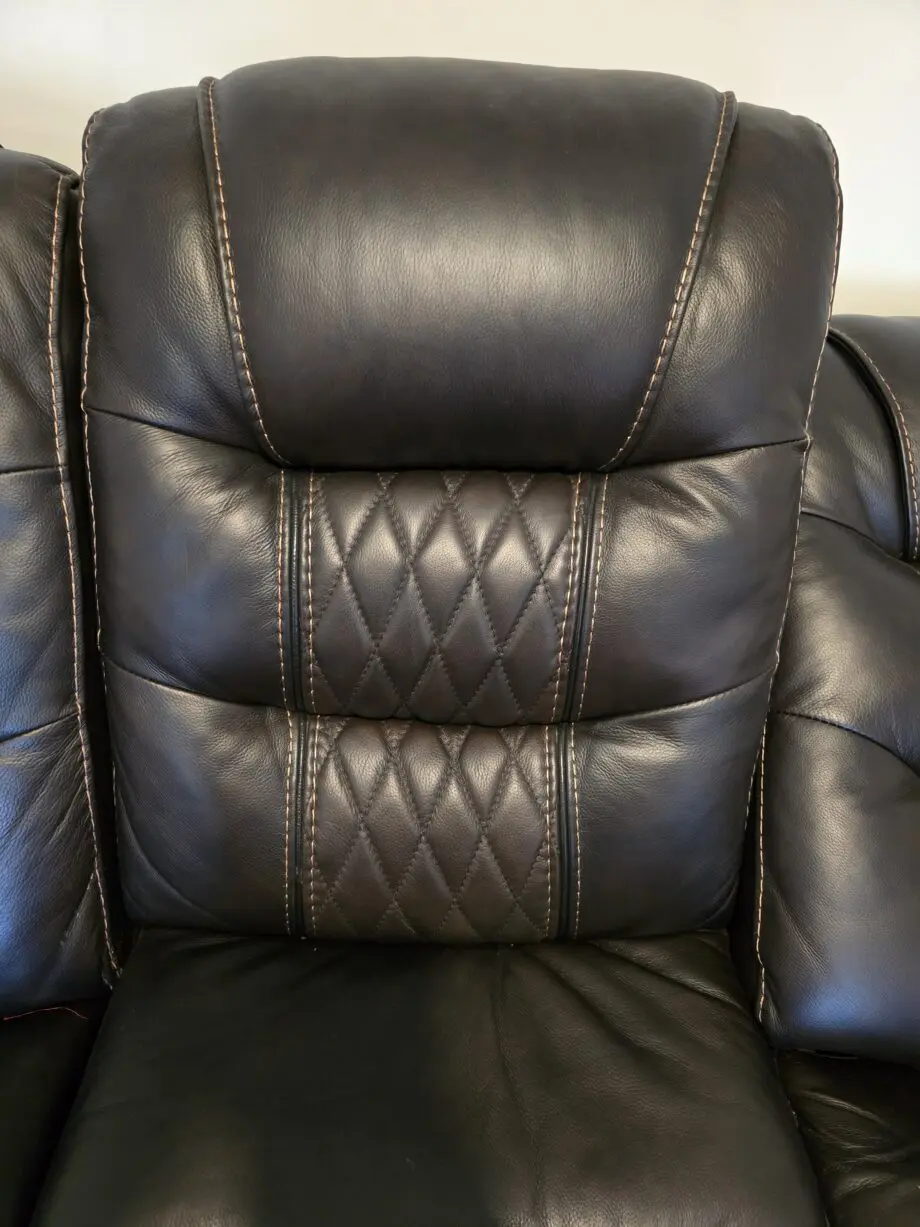 3 seater presidential electric recliner sofa premium leather build