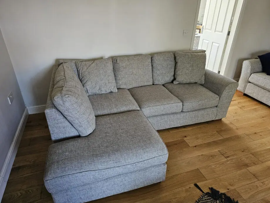 Grey next corner sofa