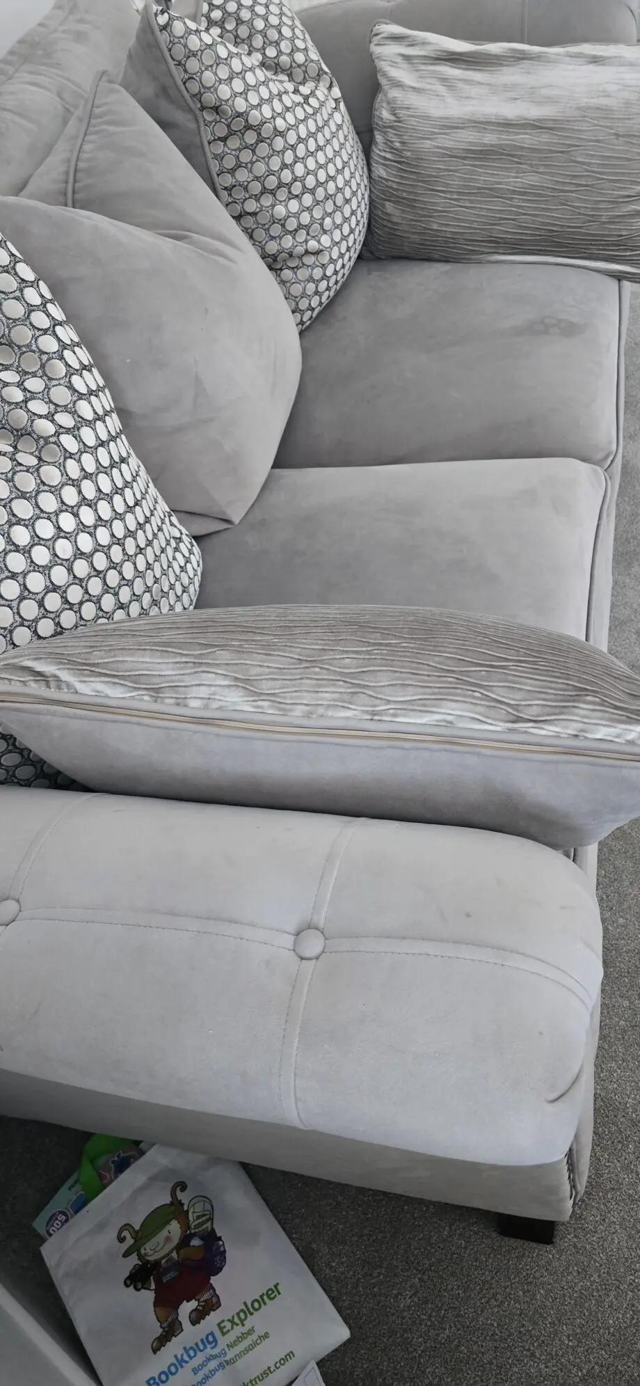 Designer rooms 2 seater cuddle and 3 seater couch