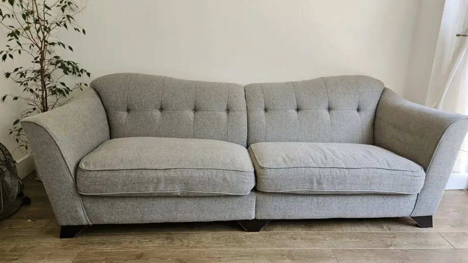 Grey/Sage 4 Seater Sofa - Sofology