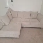 SCS-Cream left hand corner sofa