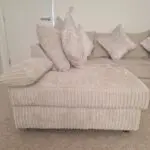 SCS-Cream left hand corner sofa