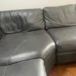 Large DFS grey corner sofa