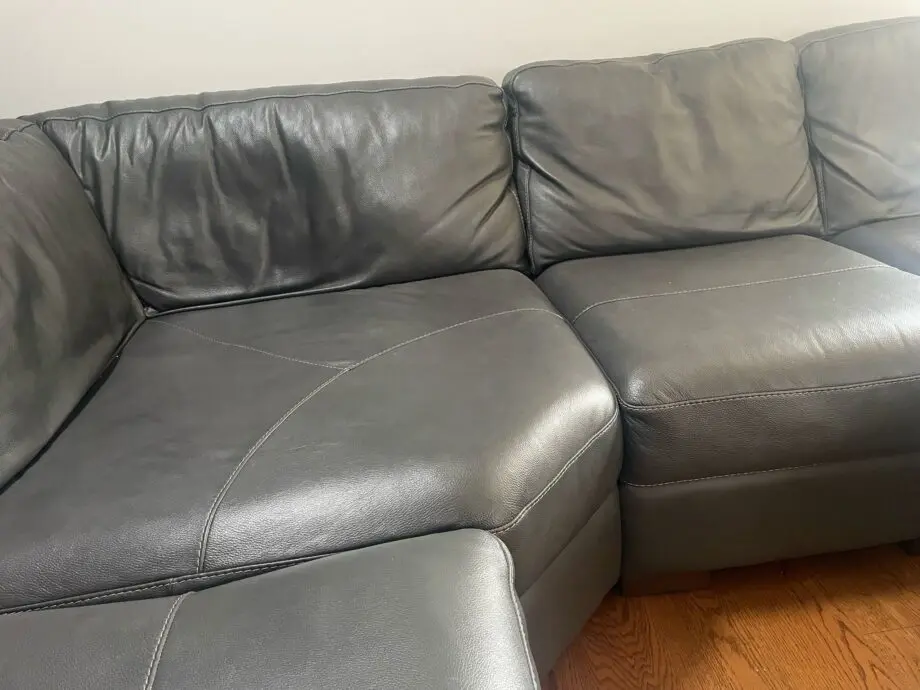 Large DFS grey corner sofa