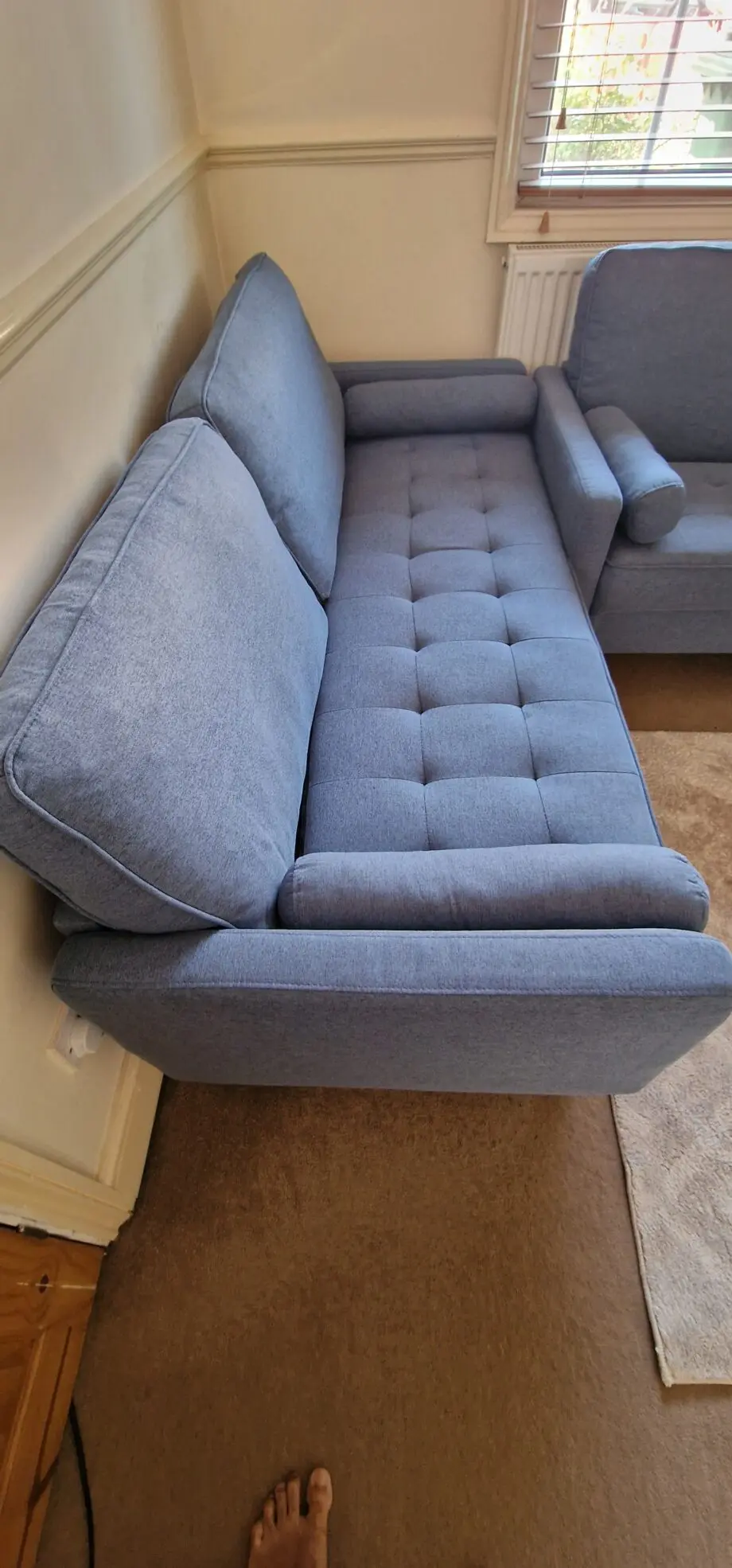 2 x two seater sofas from wayfair