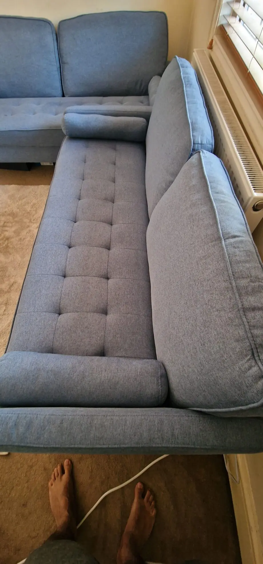 2 x two seater sofas from wayfair