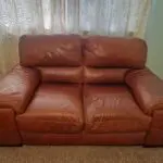 Italian Leather Tan Sofa set