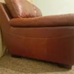 Italian Leather Tan Sofa set