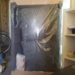 Brand new light grey 2 seater sofa from The Furnishing Shop (TFS)