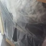 Brand new light grey 2 seater sofa from The Furnishing Shop (TFS)