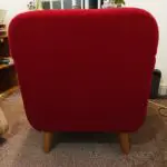 Lovely M&S red armchair, stylish and super comfy - Closing soon, I'm moving