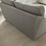 Grey Fabric 3 Seater Sofa - Excellent Condition