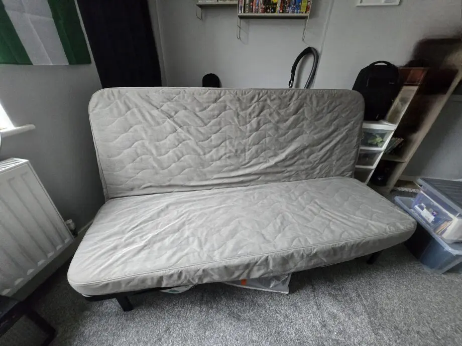 Ikea NYHAMN 3-seat sofa-bed, with pocket spring mattress