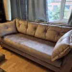 DFS 4 Seater Everleigh Sofa in Chocolate Brown