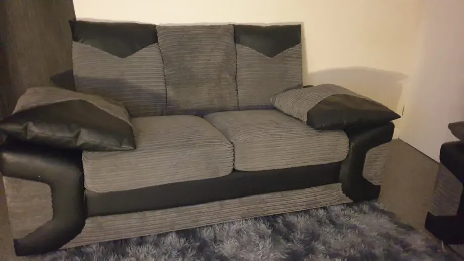 dino faux leather and jumbo sofa