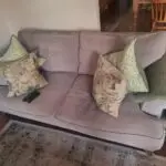 the lounge co Briony Sofa 2.5 seater.