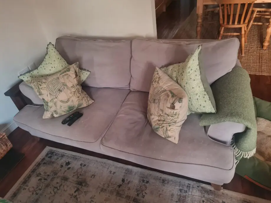 the lounge co Briony Sofa 2.5 seater.
