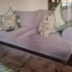 the lounge co Briony Sofa 2.5 seater.