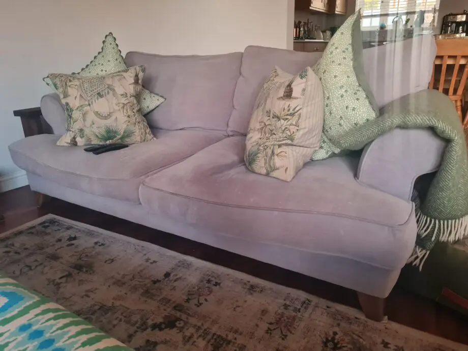 the lounge co Briony Sofa 2.5 seater.