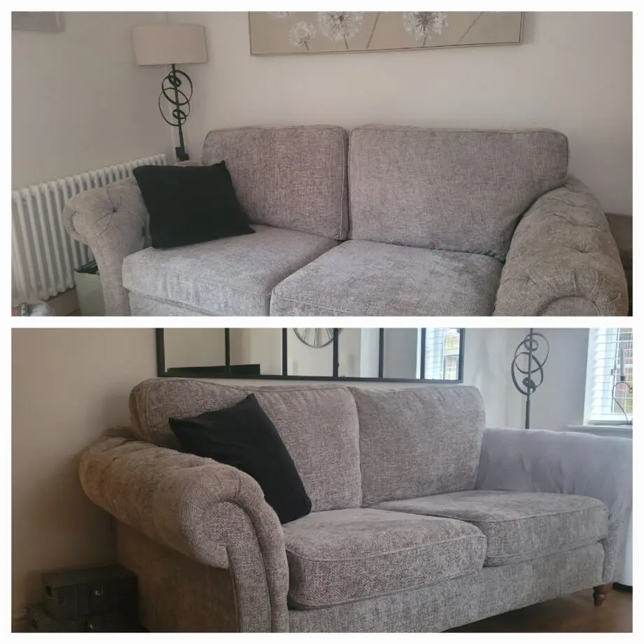 Like new Next high back gosford sofa