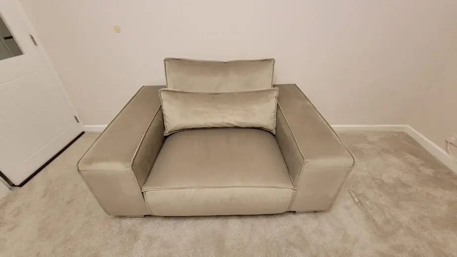 Sloane Range Large Beige Cuddle chair