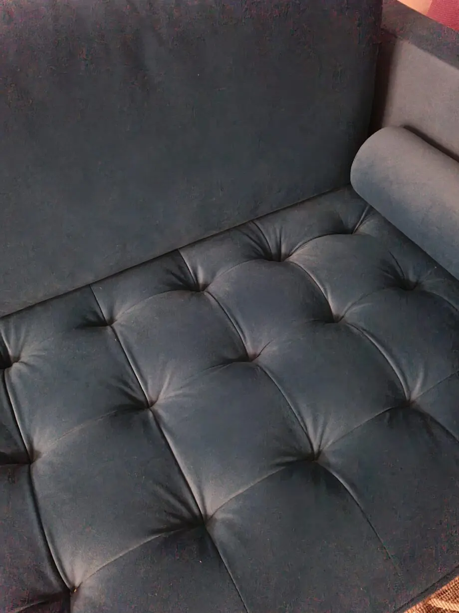 Brand New Henrietta Large 3-Seater Sofa, Teal Velvet