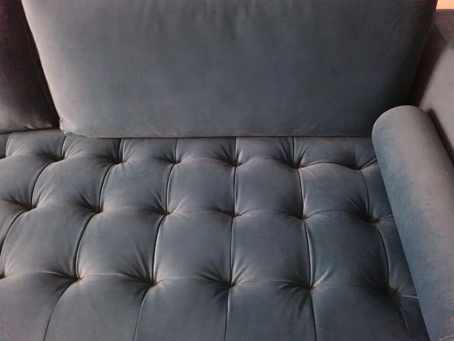 Brand New Henrietta Large 3-Seater Sofa, Teal Velvet