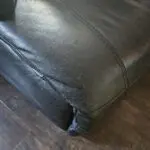 Black Recliner Corner Sofa